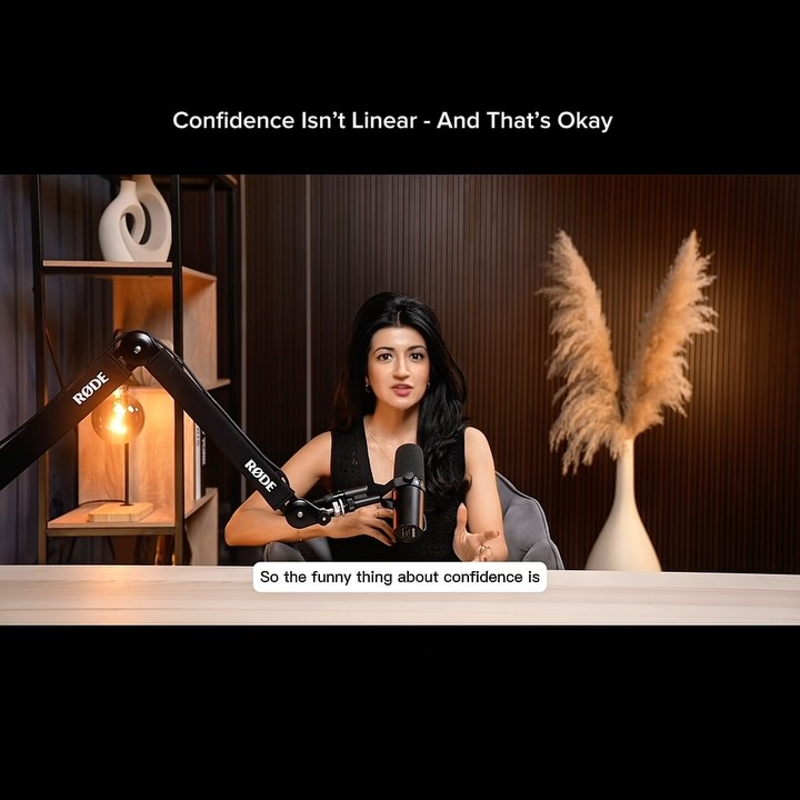 Confidence isn’t linear, it goes up and down throughout life.

You’ve been promoted, have more responsibilities, you’re expected to lead a team and be more visible - suddenly you’re out of your comfort zone.

You go through a break up or divorce and the life you pictured for yourself shifts - your identity feels different and you’re finding your feet again.

You’ve had a baby and feel rusty going back to work. Things that once felt natural now require more confidence.

This is all completely normal and the good thing about confidence is a skill, it’s a muscle. And just like a muscle, the more you practise using it by speaking up, putting yourself forward, doing things that stretch you - the stronger it becomes.

If your confidence isn’t where it used to be, it doesn’t mean you’ve lost it, it might just be time to start building it again.

If this resonates and you’d like to build your confidence - personally, professionally, or both, send me a message to book a call and explore how we can work together. 💫