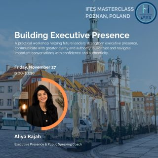 Very much looking forward to delivering a workshop in Poland next month! The theme of this year’s IFES is ‘Futureproof Your Personal Toolbox,’ where I’ll be running a session for the next generation of exhibition professionals on how to become confident speakers 🎤 

After learning how to make pastéis de nata in Porto a couple of months ago I am very excited to learn how to make croissants 🥐 in Poznan as part of one of the networking sessions!😆